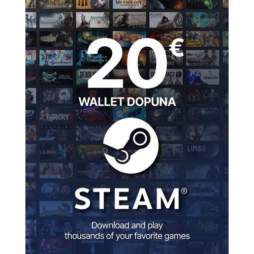Steam dopuna - Wallet Gift card - 20 evra (EUR) / Digital Cene