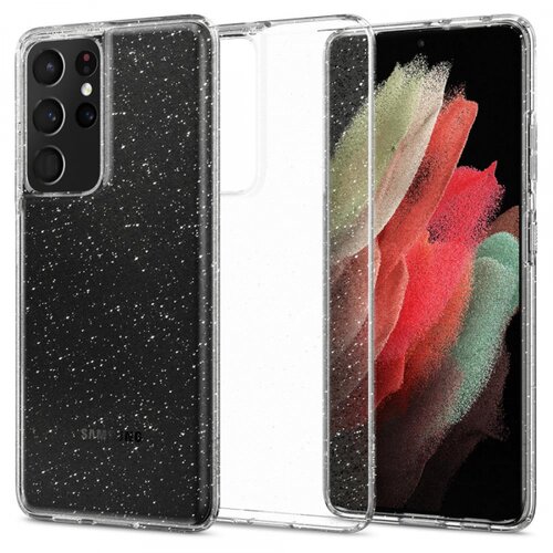 Spigen liquid Crystal ovitek za Samsung Galaxy S21 Ultra G998 prozoren z bleščicami Cene