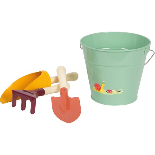  Komplet ročnih lopat z vedrom &amp;quot;Tiny Garden&amp;quot; - 1 set. Slike