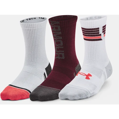 Under Armour Socks Y UA Perform Tech 3p Crew-MRN - unisex