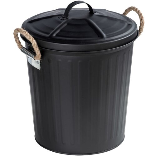 Wenko Črn koš za smeti Gara Matt, prostornina 6 l Cene