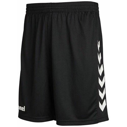 Hummel šorts za dečake core poly shorts crni Slike