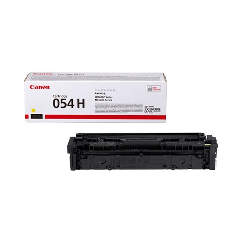 Canon toner CRG-054HY, žuti Slike