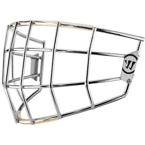 Warrior Goalie Hockey Grid Ritual Square Cage Chrome Pupil (youth)