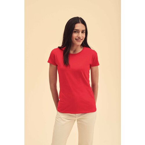 Fruit Of The Loom Iconic red Women's T-shirt Slike