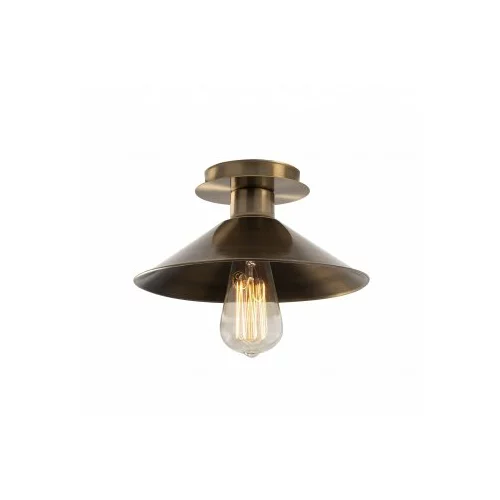 Opviq Stropna svetilka v bronasti barvi s kovinskim senčnikom ø 24 cm Berceste –