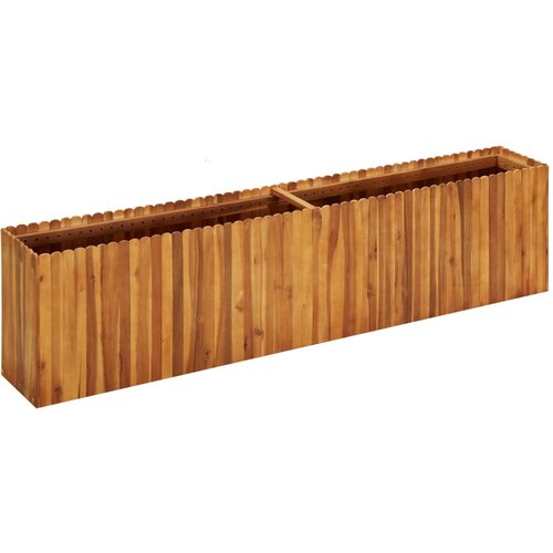 Furnova Visoka greda 200x30x50 cm trden akacijev les, (21921696) Slike