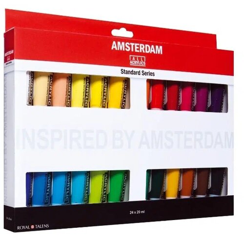 Royal Talens Amsterdam, akrilna boja, standard set, 24 x 20ml ( 680923 ) Cene