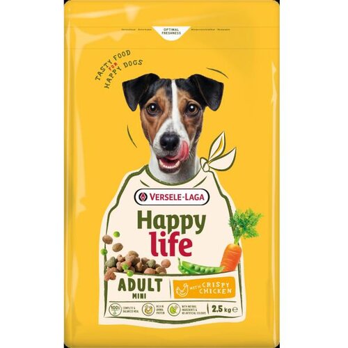 Versele-laga happy life hrana za pse adult chicken mini 2.5kg Cene