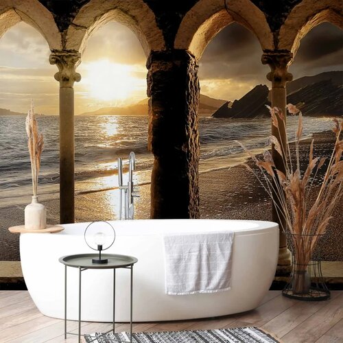  Foto tapeta - Castle on the beach 400x280 Cijene