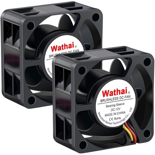 WATHAI 2x ventilator 40 x 20 mm 12 V 3-pin Cene