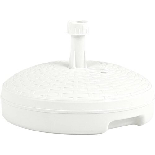  Podstavek za senčnik pesek / voda 20 l bel plastika Slike