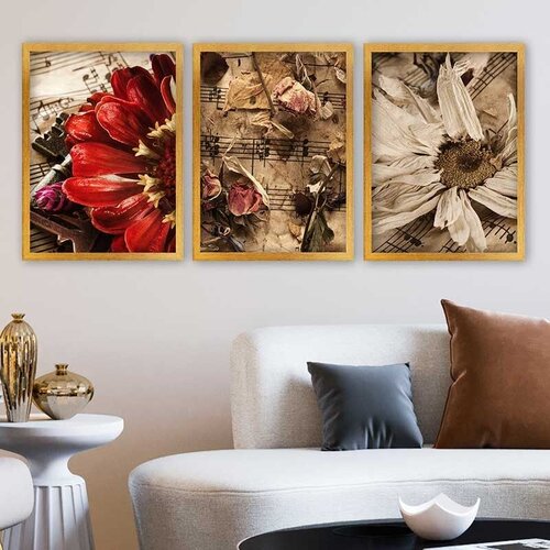 Wallity Set uramljenih slika 3AC_2292074, 3 Dela Cene