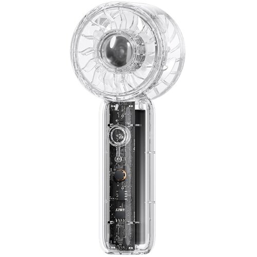 INF Prosojen ročni ventilator Turbo Blade &mdash; 3 hitrosti, USB-C, 1200AH Transparent, (5000286533) Cene