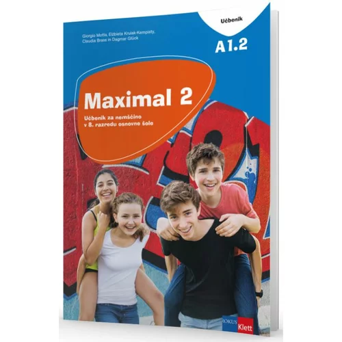  MAXIMAL 2, učbenik za nemščino kot izbirni predmet v 8. razredu osnovne šole