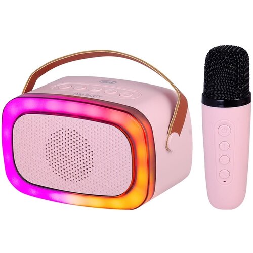 Trevi prenosni karaoke zvocnik XR8A01, roza (Rose Pink) Cene