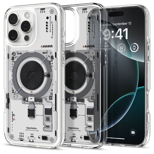 Spigen ULTRA HYBRID MAGSAFE OVITEK ZA IPHONE 16 PRO, ZA&amp;Scaron;ČITA PRED, (5000302807) Slike