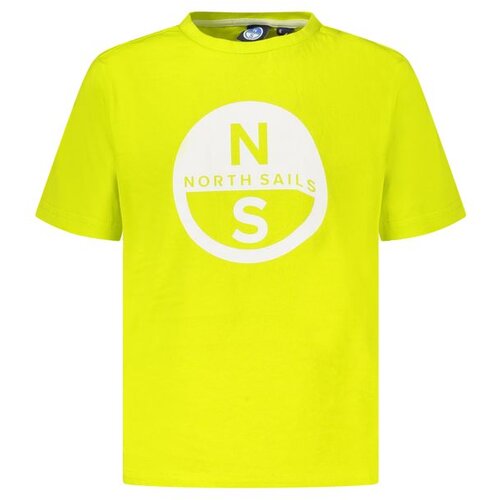 North Sails Dječja Majica Kratkih Rukava Žuta Cijene