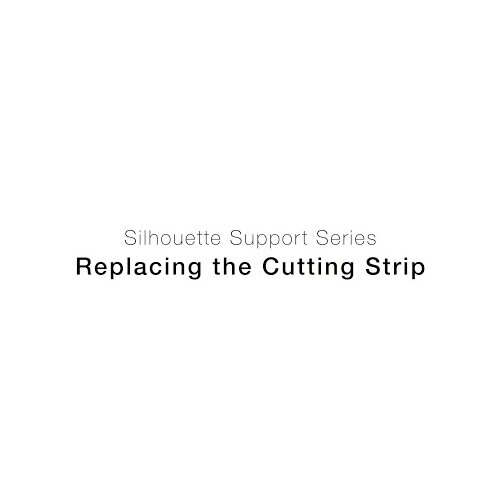 Silhouette Replacement Cutting Strip, SD &amp;amp; Portrait (white) Slike