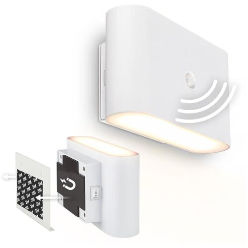 BRILONER 3878016 - led punjivo zidno svetlo sa senzorom chat LED/3W/5V 2000 mah bela Cene