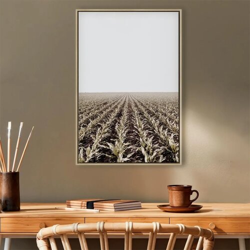  Slika - Corn Field (1 Part) Vertical 80x120 U prirodnom drvenom okviru Slike