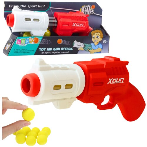  Pistol Weapon for Soft Foam Balls XGUN Red 6 pcs. Cene