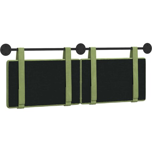  Držeće uzglavlje Zidne Svijetlo zelena 150 x 55 x 5 cm Bar&amp;scaron;un - Svijetlo zelena 140 cm bez LED Slike