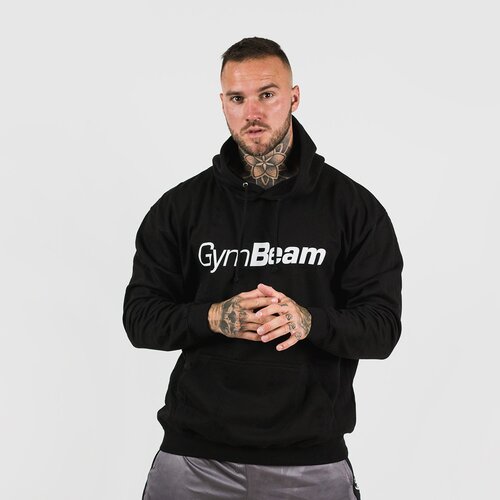 GymBeam Dukserica PRO Hoodie Black Slike