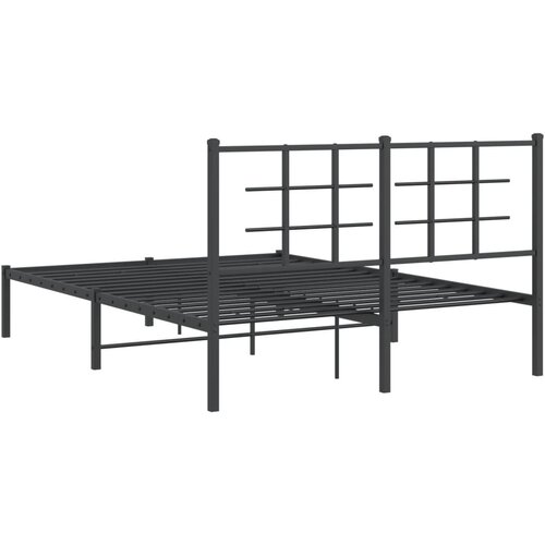  okvir za krevet s uzglavljem crni 140x200 cm Slike