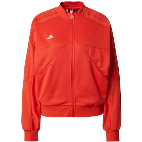 ADIDAS SPORTSWEAR Sportska jakna 'Tiro' crvena / bijela