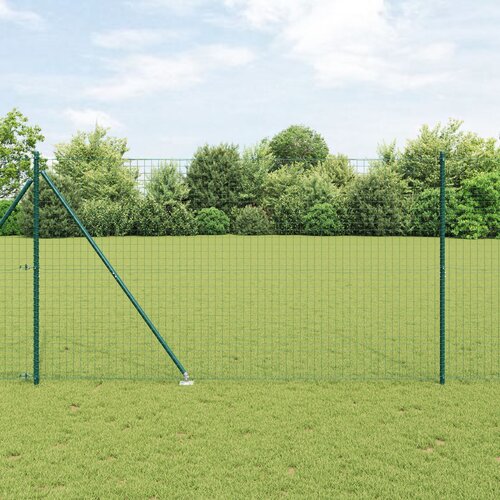 vidaXL postovi za ograde s klinovima 7 kom Ø32 mm 170 cm galvanizirani čelik Cijene