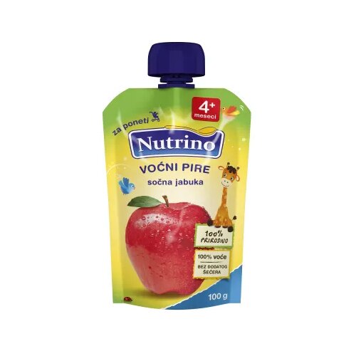 Nutrino pouchers sočna jabuka 100g Cijene