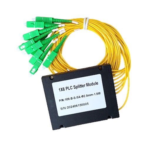 ExeLink ABS PLC Splitter 1 x 8 Optic Splitters SC/APC Cene