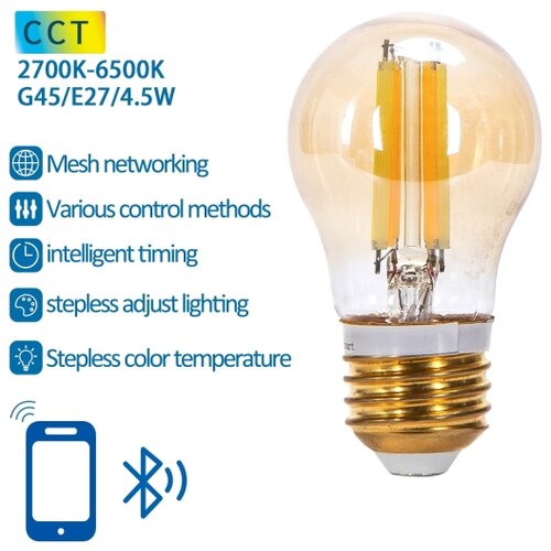 Aigostar led sijalica filament G45 E27/4,5W/230V 2700-6500K Slike
