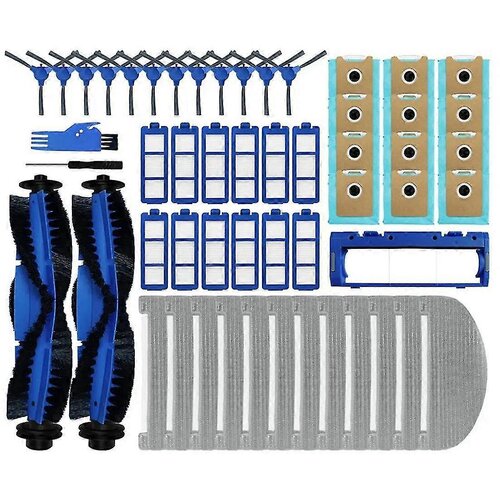 INORCO Za G40 Hybrid/Hybrid+ robotski sesalnik Glavna krtača Stranski pokrov Mop krpe Krpe HEPA filter Vrečke za prah Deli, (21848985) Cene
