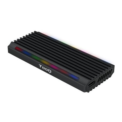 TooQ Shinobi SSD M.2 NVME PCI-E USB 3.1 Gen2 Type C External Box Black, (21716536) Cene