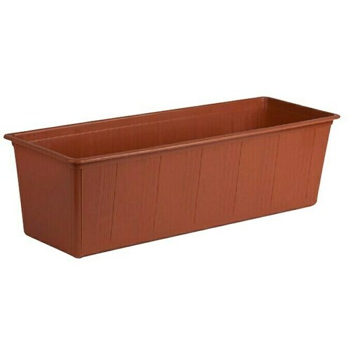 Plastična žardinjera (Vanjska dimenzija (D x &amp;Scaron; x V): 50 x 17 x 14 cm, Terakota) Slike