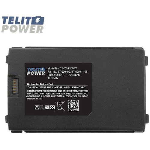 C. Sino CAMERON SINO Baterija Li-Ion 3.8V 5200mAh CS-ZBR260BX za ZEBRA TC21 BARCODE SKENER Cene