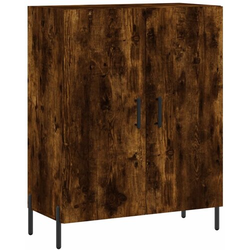 Maison Chic Komoda - Predalnik dimljeni hrast 69,5x34x90 cm inženirski les, (21718281) Cene