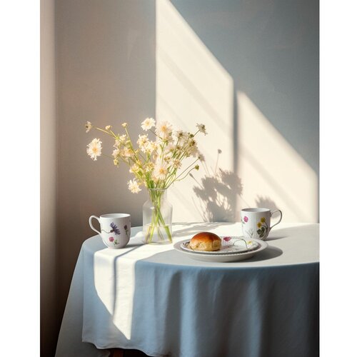 K&amp;auml;hler Design Bela porcelanasta skodelica 330 ml Hammersh&amp;oslash;i Summer &amp;ndash; Slike