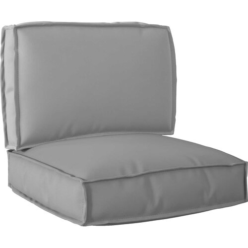  Set jastučića za palete 2 pcs Siva Oxford tkanina Cene