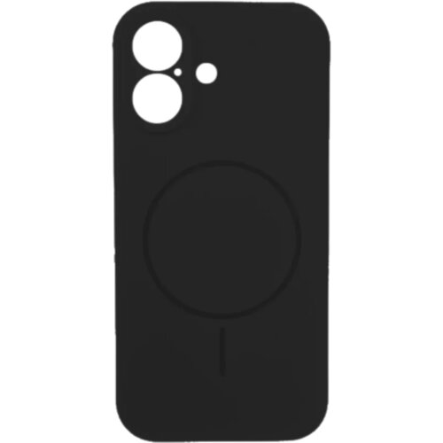 Lux silikonska futrola za bežično punjenje za iPhone 17, Crna Cene