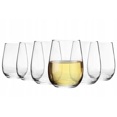 Hermia Ča&amp;scaron;e u setu 6 kom 350 ml Amber &amp;ndash; Slike