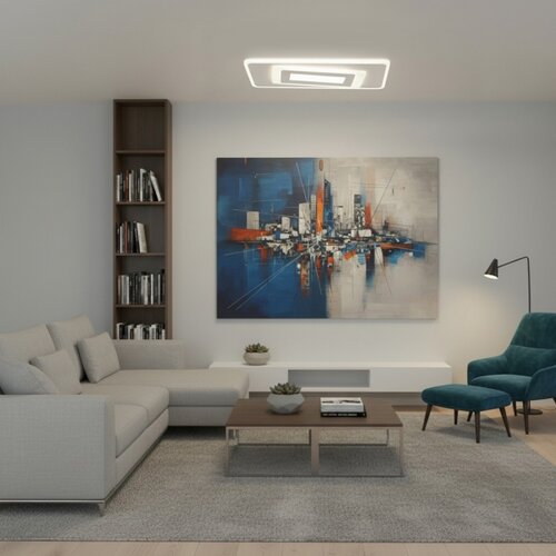  Brilagi - LED prigu&amp;scaron;iva stropna lampa MODERN LED/51W/230V 3000-6000K + daljinski upravljač Slike