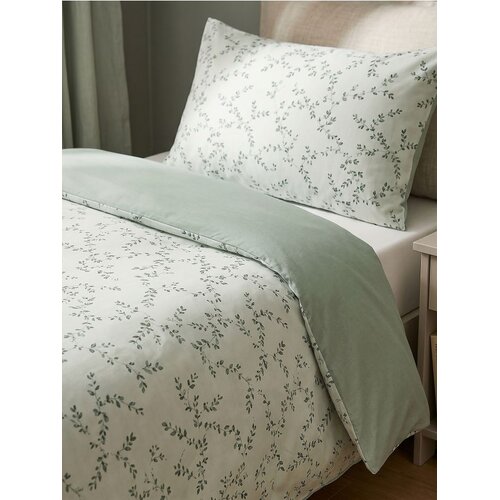 Sinsay Komplet Posteljine s Biljnim Motivom Slike