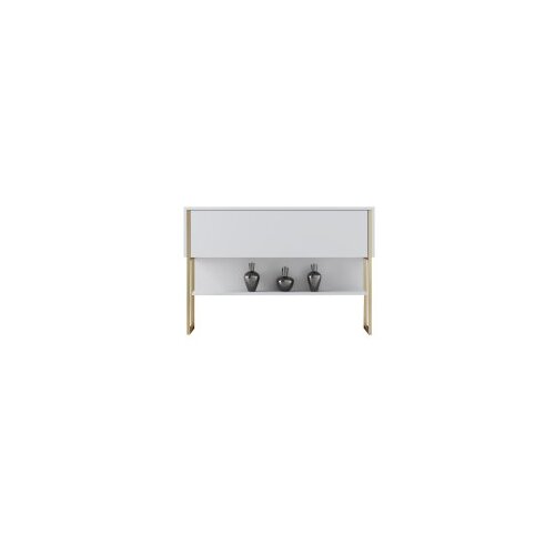 Hanah home komoda luxe - gold, white goldwhite dresser Slike