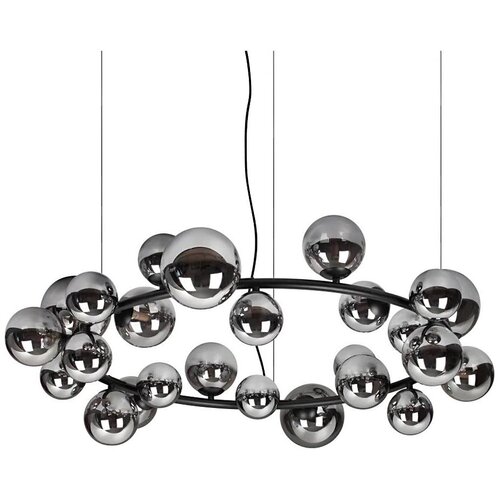 Ideal Lux led luster na sajli perlage 25xG9/3W/230V 110 cm crna/zadimljeno-crna Cene