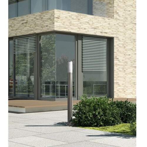  LED prigu&amp;scaron;iva spoljna lampa LIVIA 1xE27/6W/230V 100 cm IP44 srebrna Slike