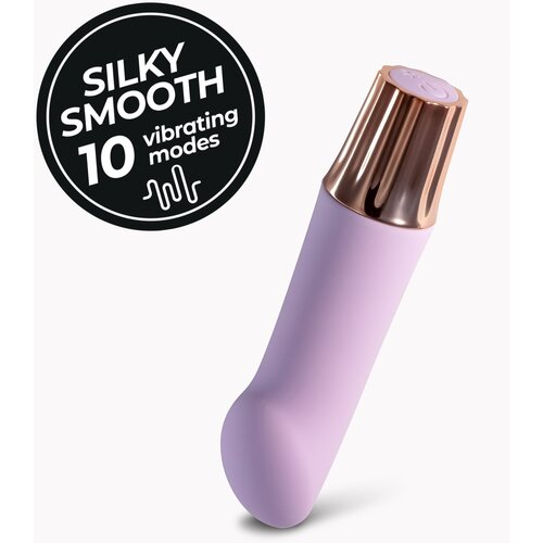 Crushious Mini vibrator - Mellow Angler, ljubičasti Cijene