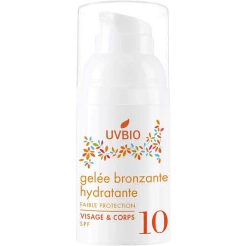 UVBIO Hydrating Tanning Gel SPF 10 - 30 ml Slike